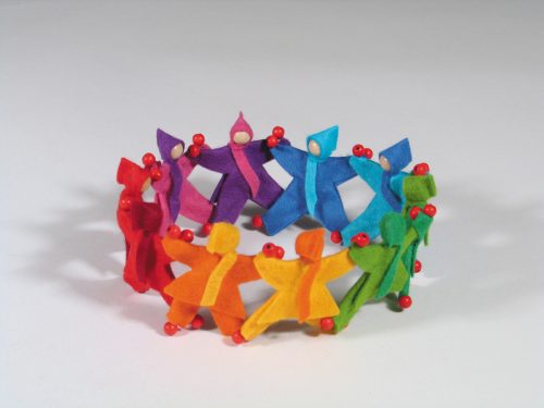 Kis útitárs (választható,  a szívárvány színeiben)