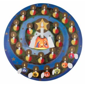 Spirál adventi naptár